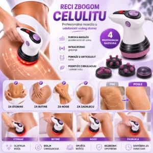 masažer za celulit - prednja strana