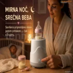 Električni mešač i grejač za bebi flašice – bez grudvica