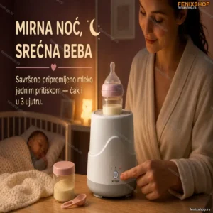 Električni mešač i grejač za bebi flašice – bez grudvica