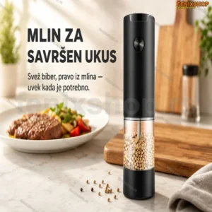 Električni mlin za biber sa USB