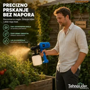 Električni Pištolj za Prskanje — Biljke, Insekticidi i Dezinfekcija