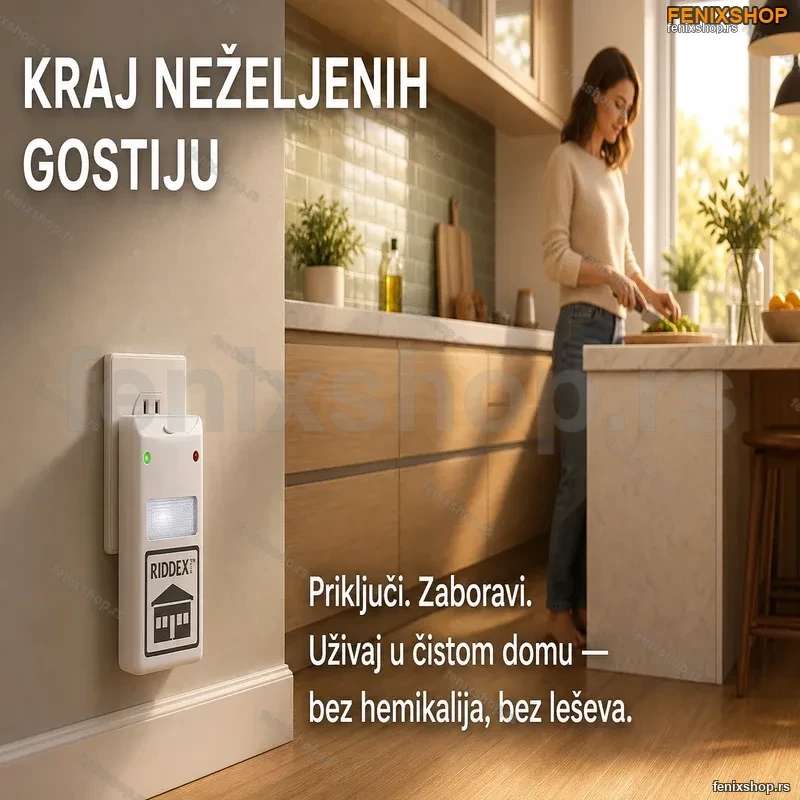 Elektromagnetni rasterivač bubašvaba i insekata – domet 50m² Elektromagnetni rasterivač bubašvaba i insekata – domet 50m²