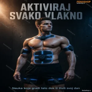 Elektrostimulator Mišića 5 u 1 Smart Fitness – Trening Trbušnjaka Kod Kuće