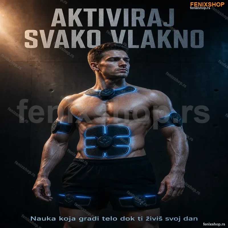 Elektrostimulator Mišića 5 u 1 Smart Fitness – Trening Trbušnjaka Kod Kuće Elektrostimulator Mišića 5 u 1 Smart Fitness – Trening Trbušnjaka Kod Kuće