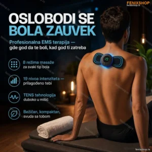 EMS masažer stimulator mišića za CELO TELO 1+1 gratis