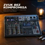 EQ-4 Profesionalna Audio Mikseta 4 Kanala sa DSP i