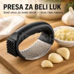 Ergonomska presa za beli luk od nerđajućeg čelika