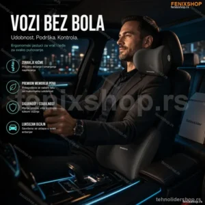 Ergonomski Auto Set za Leđa i Vrat