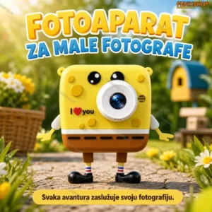 Fotoaparat kamera za decu Sunđer Bob