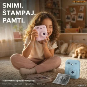 Fotoaparat za decu sa štampačem slika A26 — 2u1 kamera i termalni printer