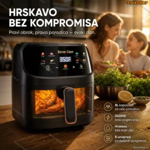 Friteza na vruć vazduh Silver Crest Air Fryer 8l
