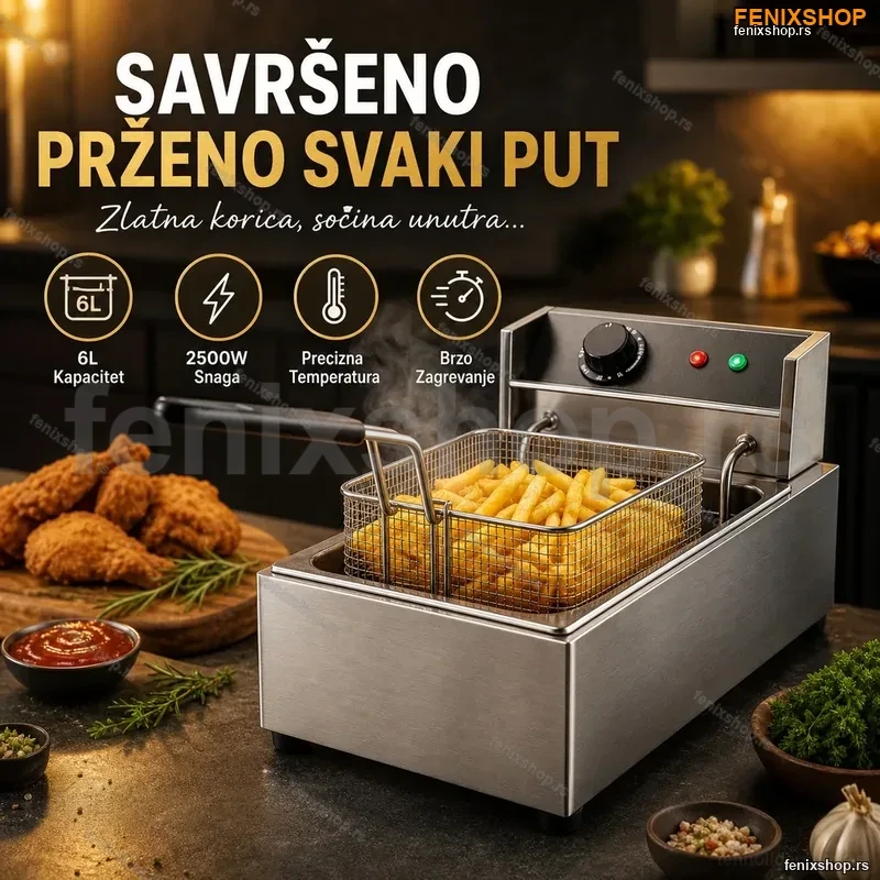 Friteza Nima 6L -2500w Friteza Nima 6L -2500w