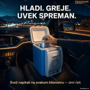 FROSTBOX 2u1 Mini Frižider i Grejač za Auto – Hladi i Greje
