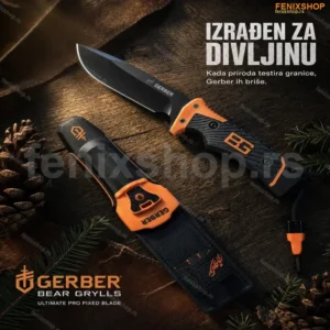 Gerber lovački nož za survival i kampovanje — 7Cr13 čelik