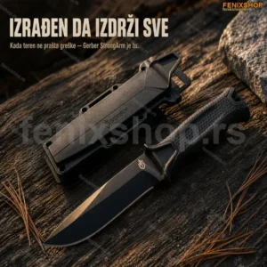 Gerber StrongArm taktički nož crni — masivna konstrukcija