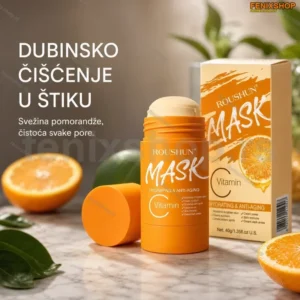 Glinena maska stik sa vitaminom C za čišćenje pora