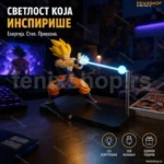 Goku LED figura lampa