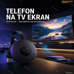 Google Chromecast HD TV Box — Strimovanje sa telefona na TV ekran