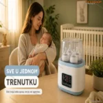 Grejač bebi flašica i sterilizator 8 u 1 — za formulu, sterilizaciju i kuvanje na pari