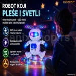 Igračka robot sa svetlom i muzikom