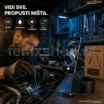Industrijska Endoskopska Kamera HD – Inspekcija Cevi i Motora
