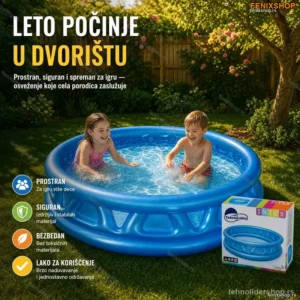 INTEX Dečiji Bazen za Dvorište 188x46 cm – Osveženje za Celo Leto