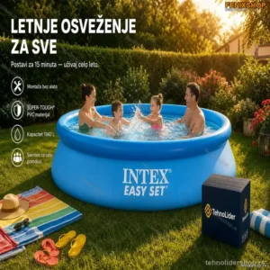 Intex Easy Set Bazen 244x61 cm – Porodični Bazen za Dvorište