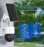 solarna PTZ kamera - prednja strana