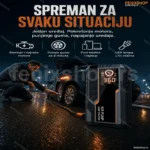 Jump Starter za Kola 4000A sa Kompresorom i LCD Ekranom