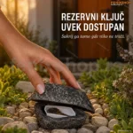 Kamen za skrivanje ključeva — dekorativni lažni kamen
