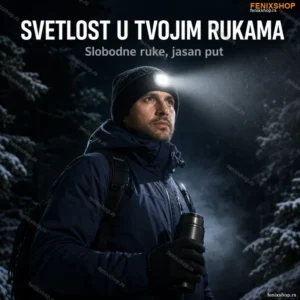 Kapa sa LED Svetlom – USB Punjiva, 3 Režima Osvetljenja