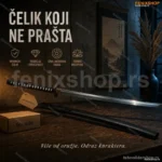 Katana Hladan Čelik 100 cm – Prava Samurajska Sablja sa Futrolom