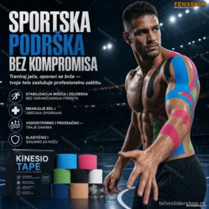 Kinesio Tape Trake za Mišiće i Zglobove – Sportska Podrška i Oporavak