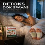 Kinoki Flasteri za Detoks Organizma – 30 Noći Prirodnog Čišćenja