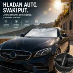 Kišobran za šofersajbnu automobila