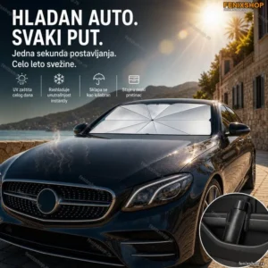 Kišobran za šofersajbnu automobila