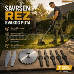 Komplet nozeva za aku trimer