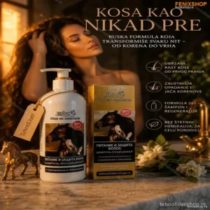 Konjski Šampon za Rast Kose – Originalna Ruska Formula Protiv Opadanja