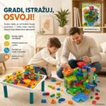 Konstruktivni Set Track Maze – Staze i Loptice za Razvoj Dece