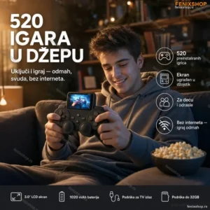 Konzola Džojstik sa 520 igara