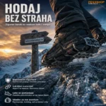 Kramponi za Sneg i Led – 24 Metalna Krampona, Univerzalna Veličina