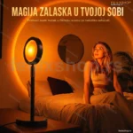 Lampa Zalazak Sunca – RGB Projekcija sa Aplikacijom i Daljinskim Upravljačem