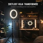 LED ring svetlo 36 cm sa stativom za fotografisanje
