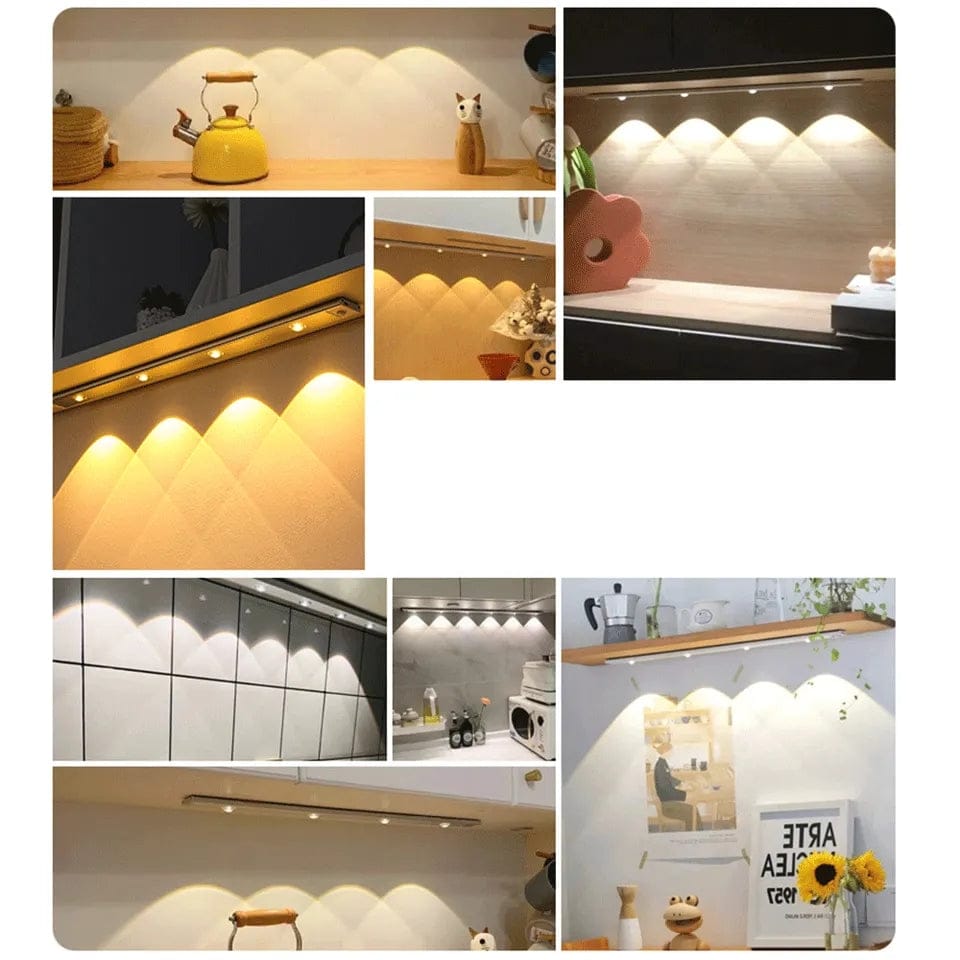 LED svetlo za ormar, kuhinju sa senzorom USB punjiva 80cm LED svetlo za ormar - detalji