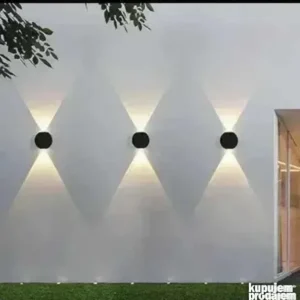 LED zidna lampa 6W — dekorativna, za unutrašnju i spoljnu upotrebu