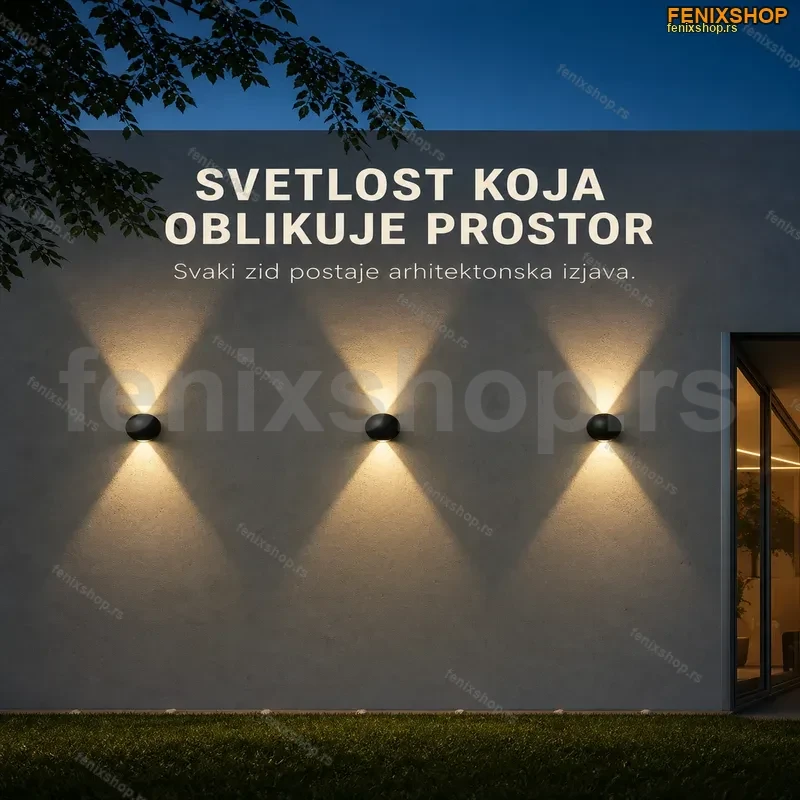 led-zidna-lampa-6w-dekorativna-za-unutrasnju-i-spoljnu-upotr-fenixshop LED zidna lampa 6W — dekorativna, za unutrašnju i spoljnu