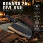 Lovačka kovana satara 6.5 inch