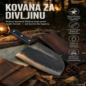 Lovačka kovana satara 6.5 inch