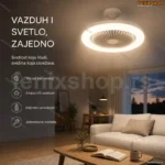 Luster Ventilator – 2 u 1 rešenje za osveženje i osvetljenje prostora!