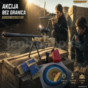 M24 puska snajper sa laserom i gel kuglicama